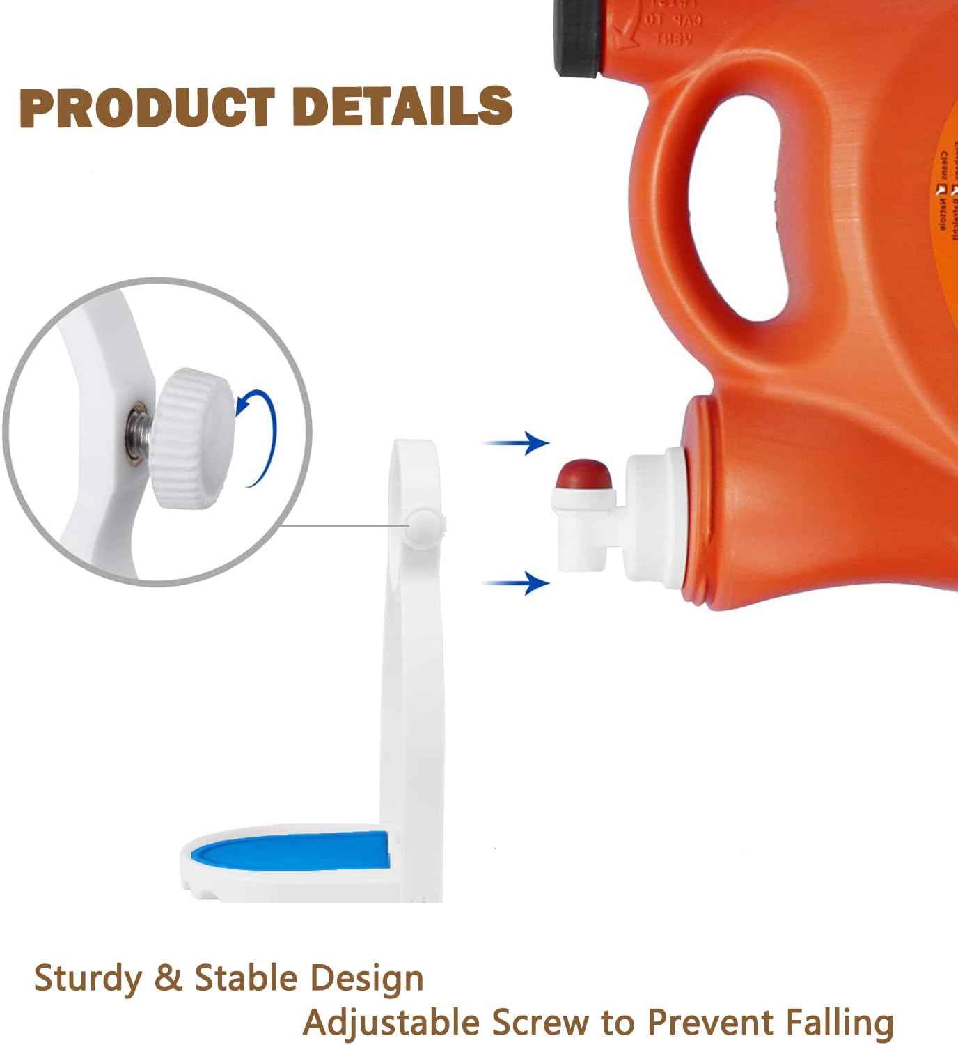 Laundry Detergent Drip Catcher White Pack of 2
