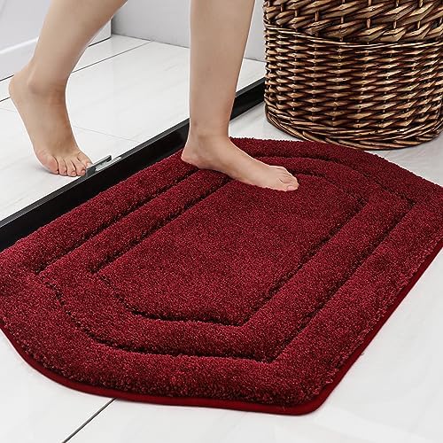 COSY HOMEER Bath Rug - Anti-Slip Soft 100 Polyester 17x27 Inches