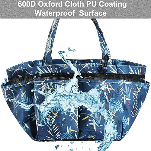 Haundry Portable Mesh Shower Caddy with 8 Pockets