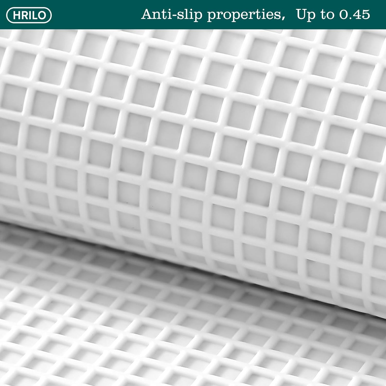 HRILO Microfiber Bath Rug Non-Slip Plush 315 X 197 Inches Green