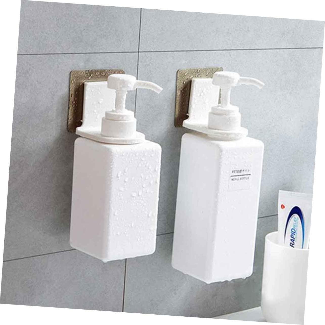 Anneome 3PCS Self-Adhesive Shower Gel Bottle Rack