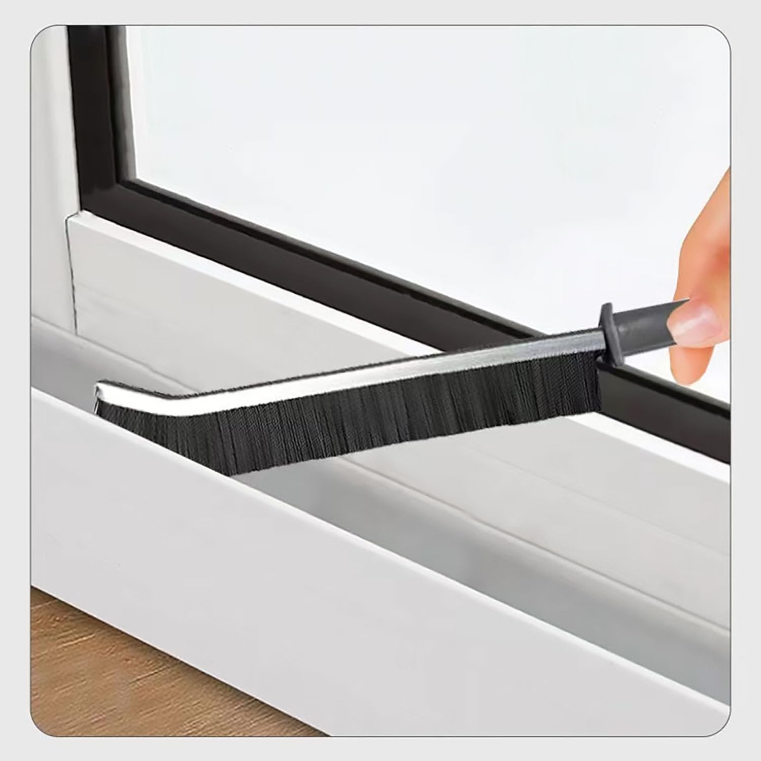 BIHAOYONG Hard Bristle Crevice Cleaning Brush for Bathroom Kitchen