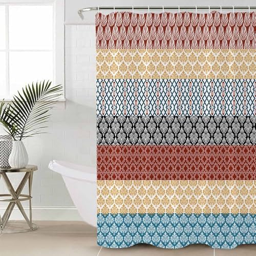 ZOE GARDEN Boho Orange Bathroom Set