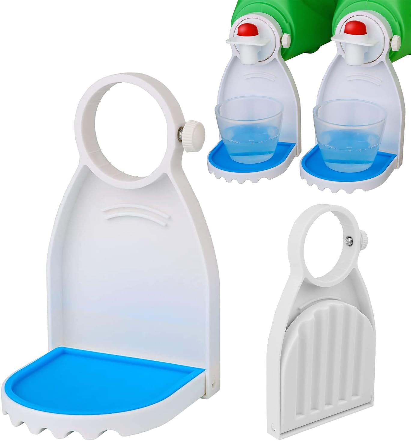 Laundry Detergent Drip Catcher White Pack of 2