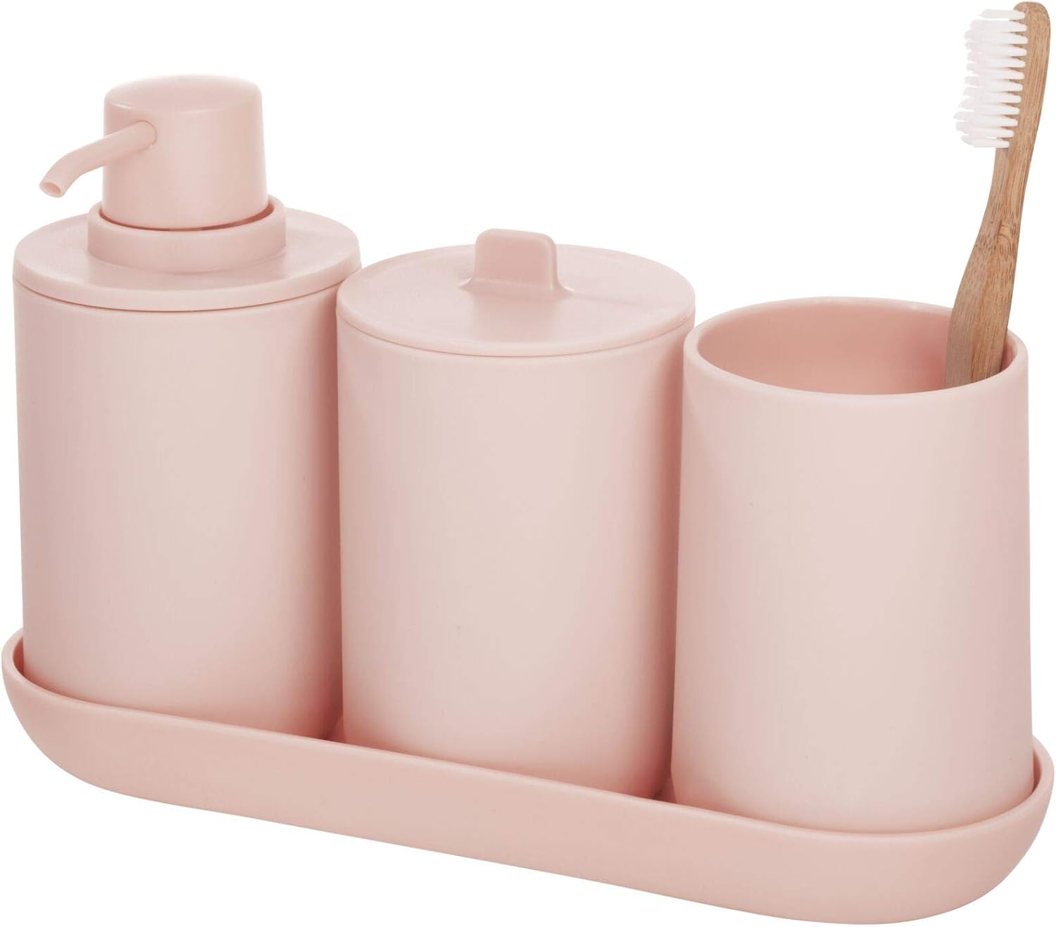 InterDesign iDesign 28511 Cade Plastic Soap Dispenser 12 Oz