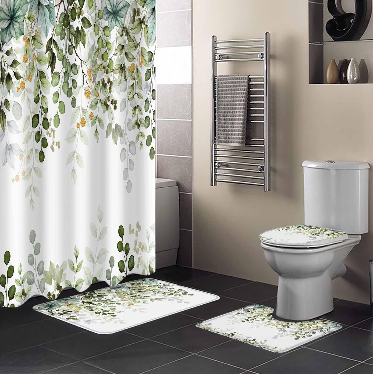 ZOE GARDEN Sage Eucalyptus Bathroom Set