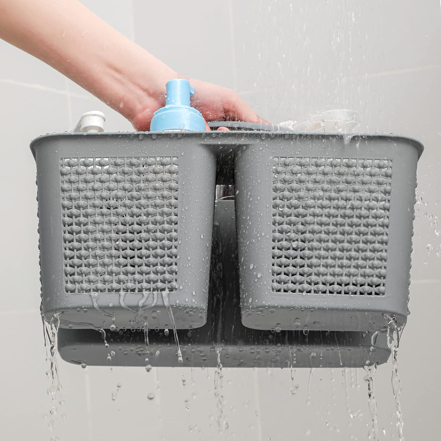 UUJOLY Plastic Shower Caddy Bucket with Handle