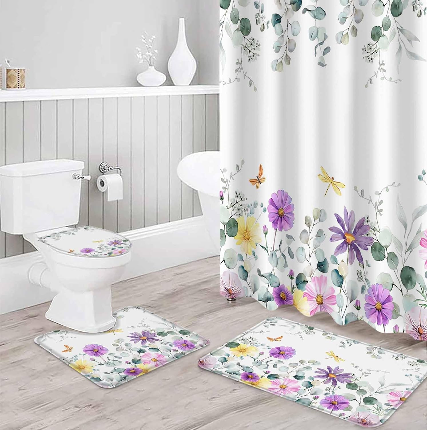 ZOE GARDEN Eucalyptus Bathroom Set