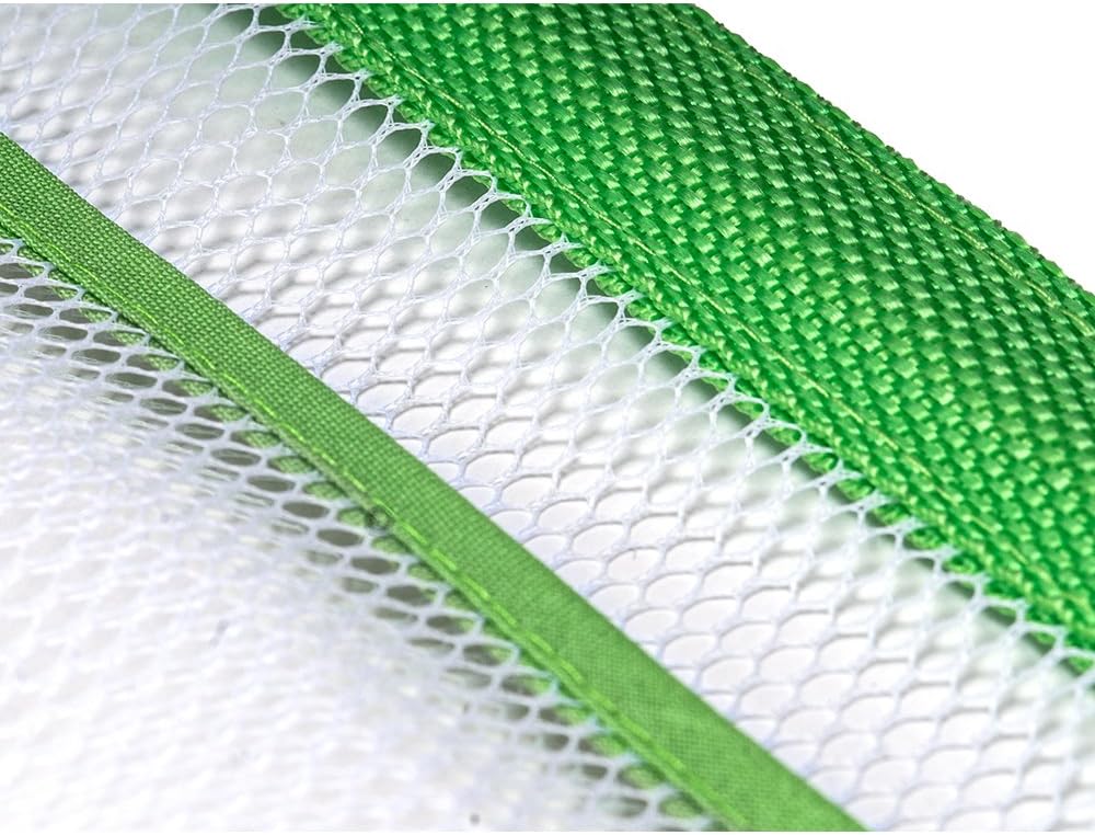 ALYER 6 Pocket Hanging Mesh Shower Caddy Green