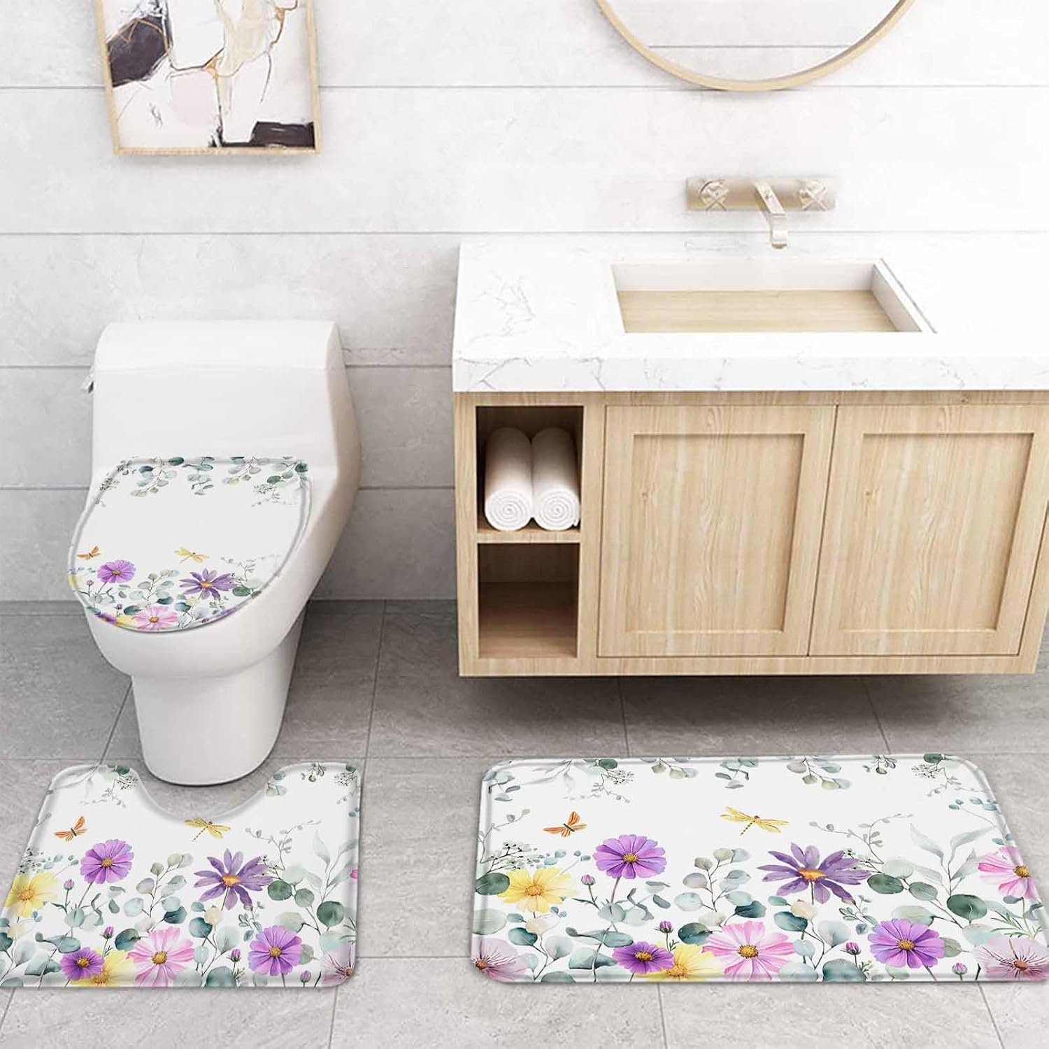 ZOE GARDEN Eucalyptus Bathroom Set