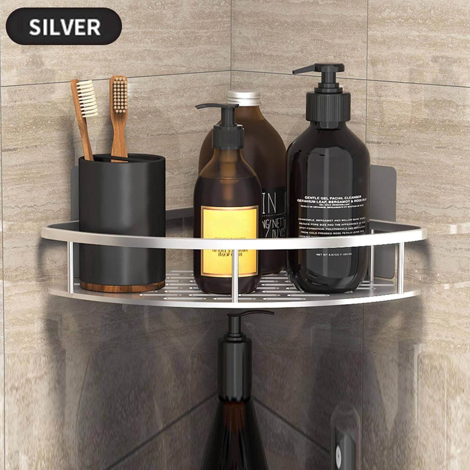 OCUhome Shower Caddy Organizer Adhesive Shelf