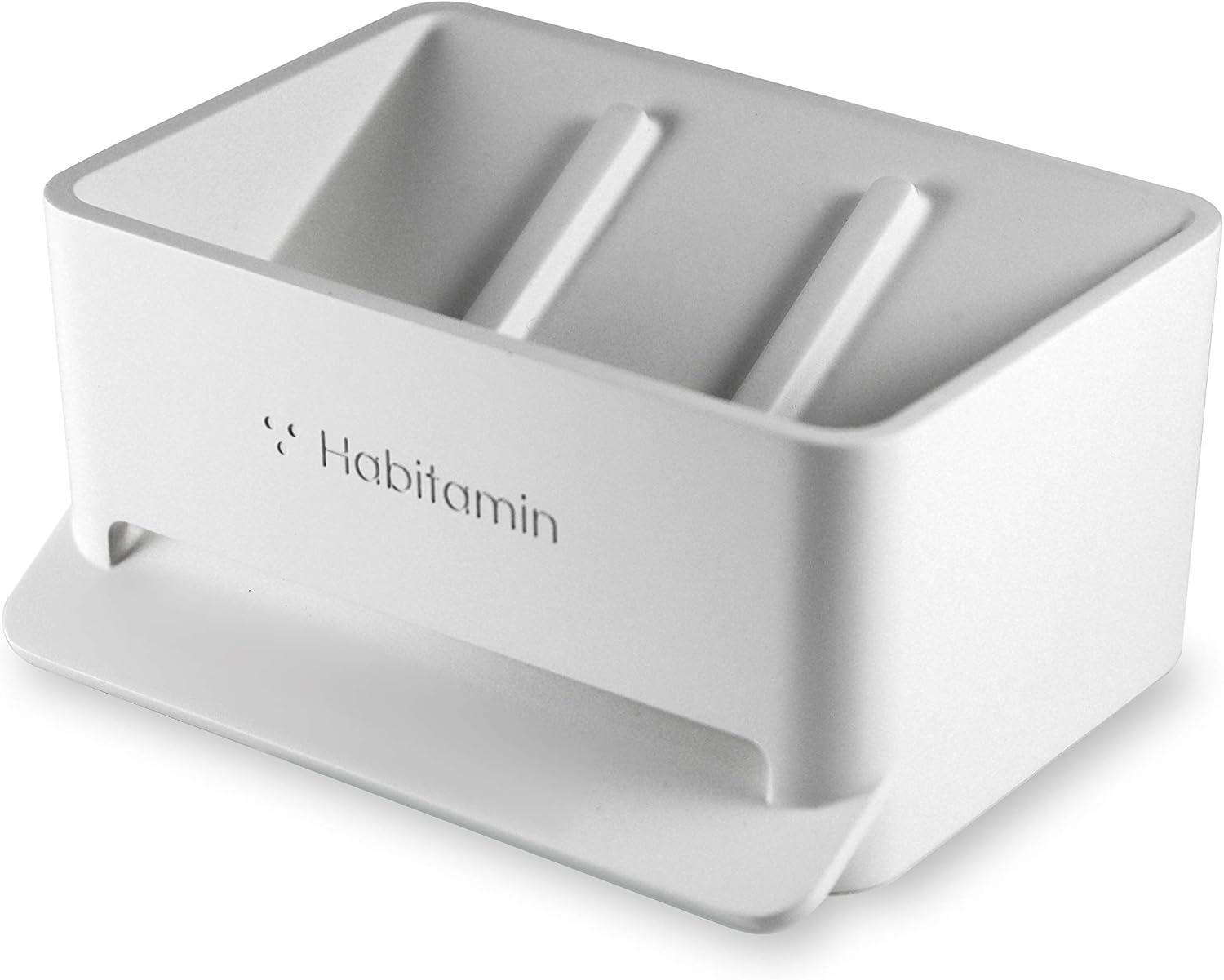 Soap Mate Slanted Soap Dish with Self-Draining and Drying Fast