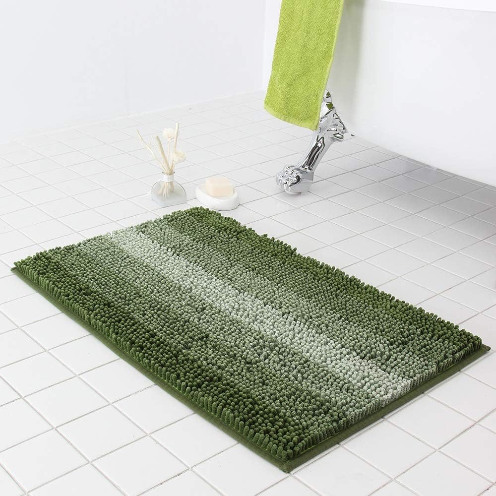 COSY HOMEER 28x18 Inch Bath Rug Extra Soft Non Slip