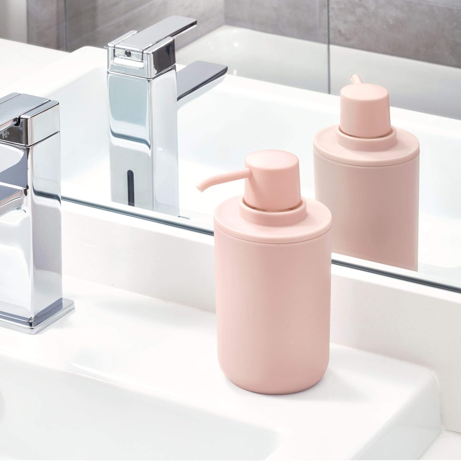InterDesign iDesign 28511 Cade Plastic Soap Dispenser 12 Oz