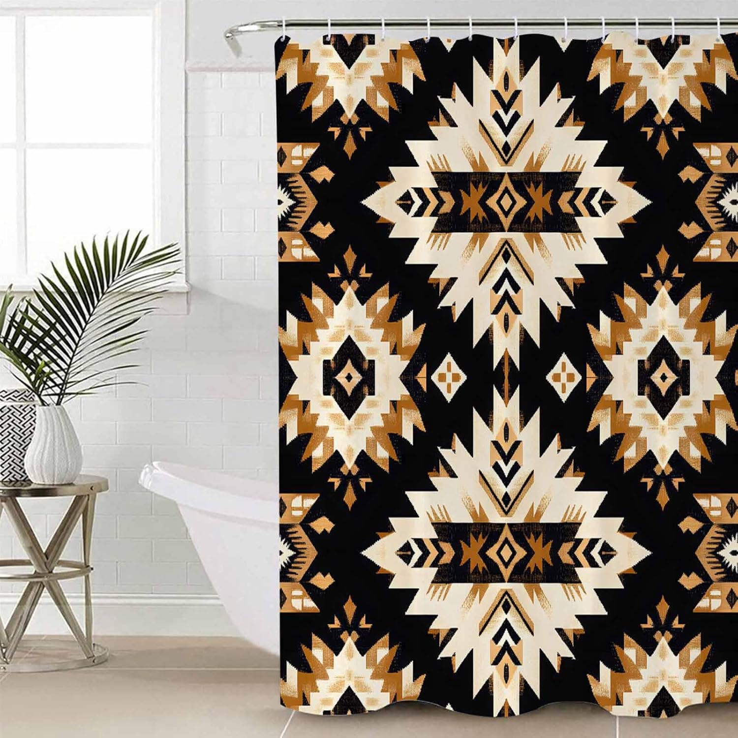 ZOE GARDEN Southwestern Aztec Bathroom Set 1