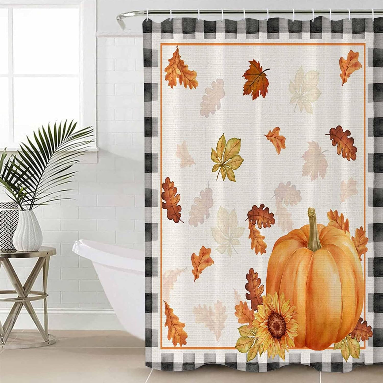 ZOE GARDEN Thanksgiving Bath Set - 72x72 Inches