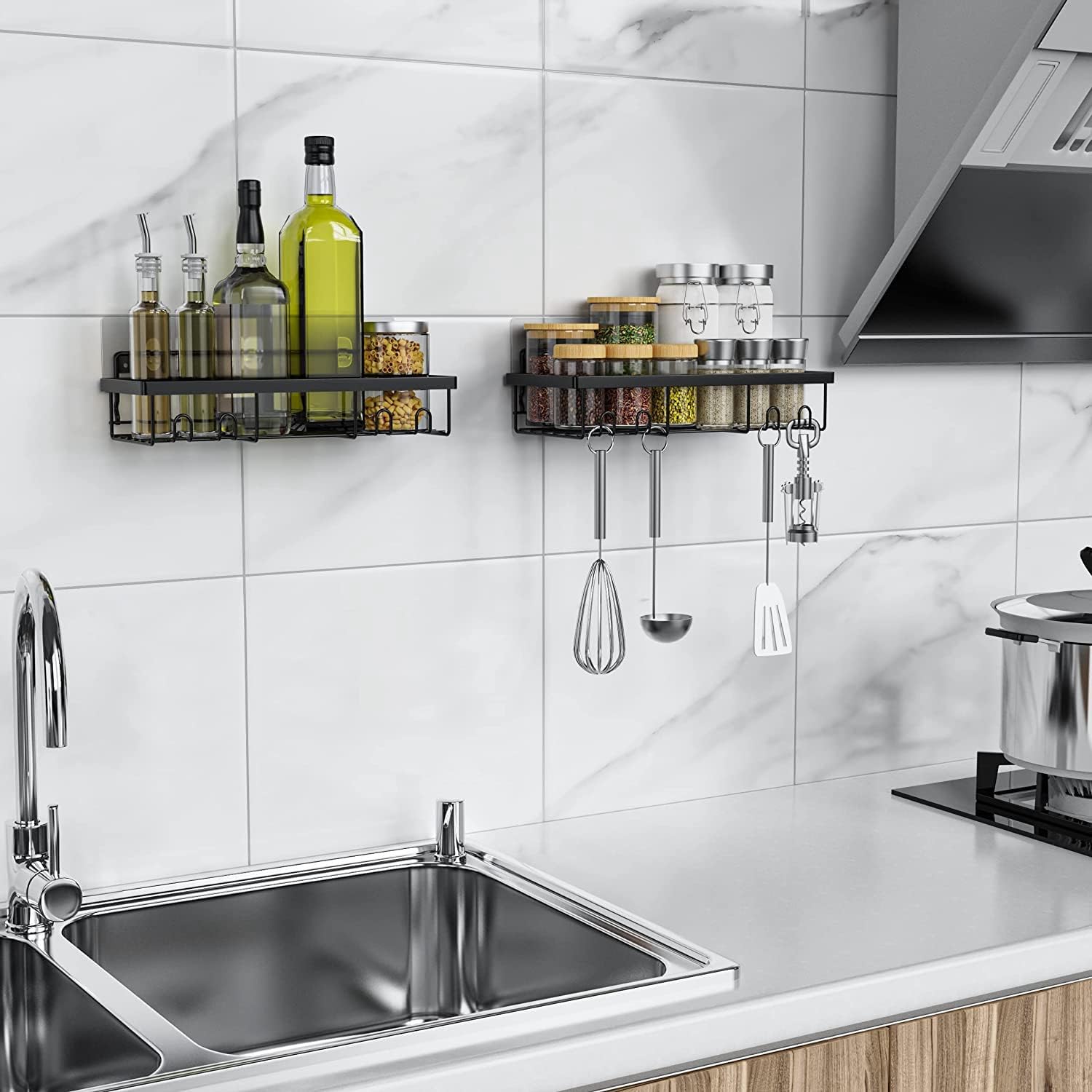 Hlsicnalm Shower Shelf Organizer Rack 2Pack