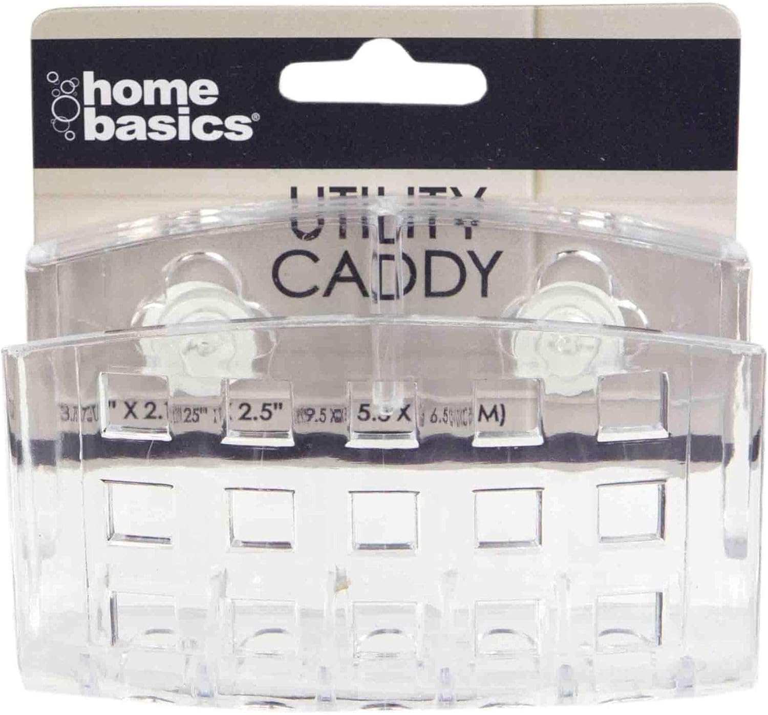 JOEYZ Small Shower Caddy with Suction Cups
