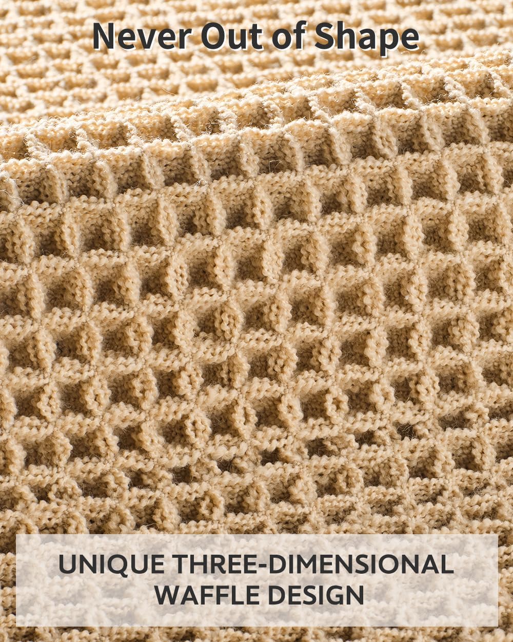 Tchdio Waffle Bath Mat 2 x 6 Non-Slip