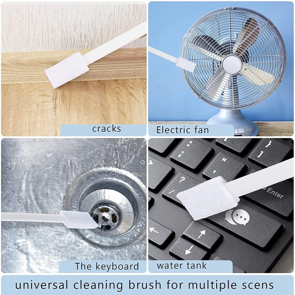 40 Pieces Disposable Crevice Cleaning Brush Set