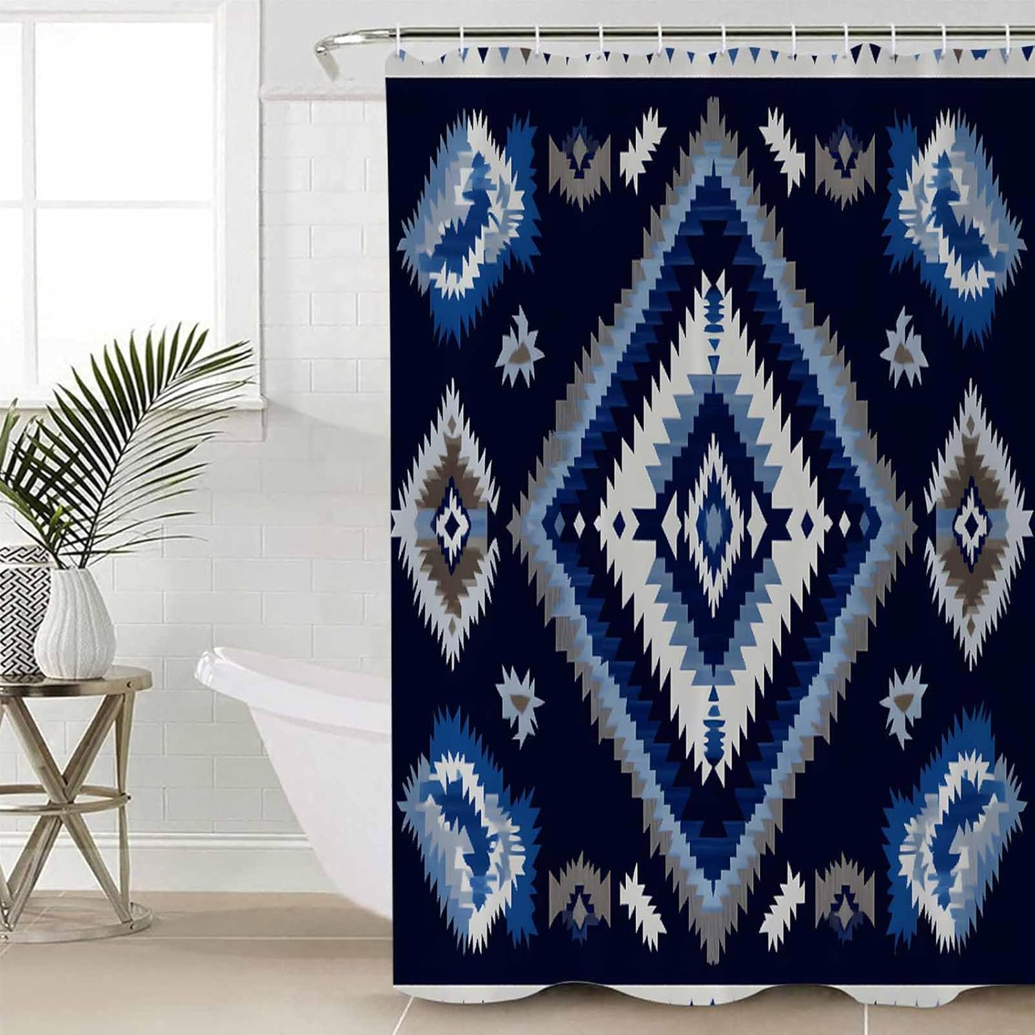 ZOE GARDEN Southwest Aztec Bathroom Set