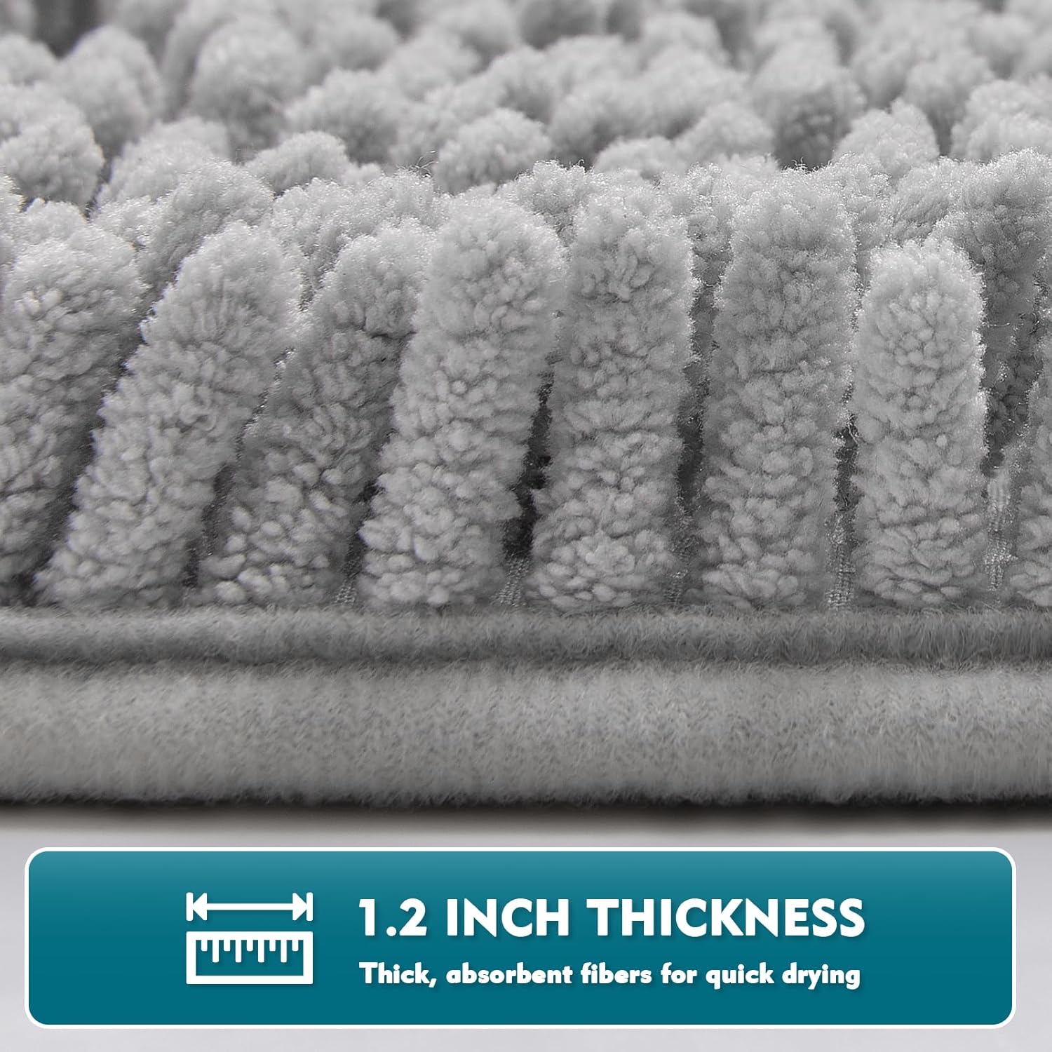 RUN HELIX 3 Piece Bathroom Rug Set 1
