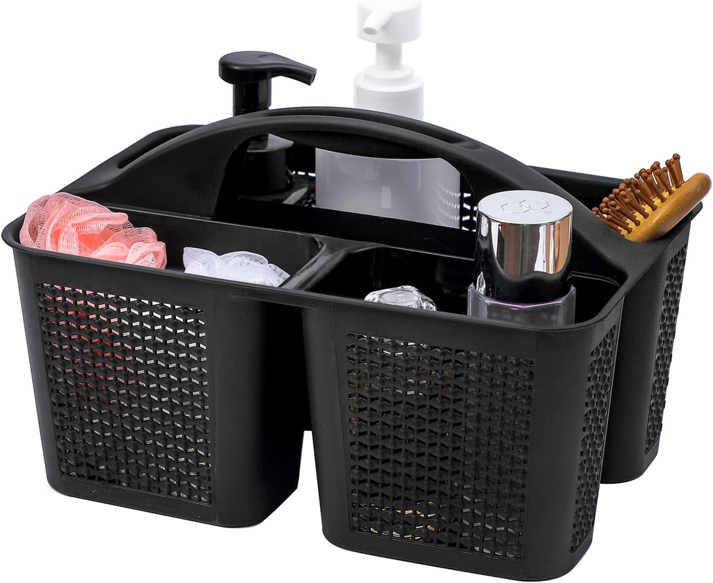 UUJOLY Plastic Portable Shower Caddy Basket Organizer
