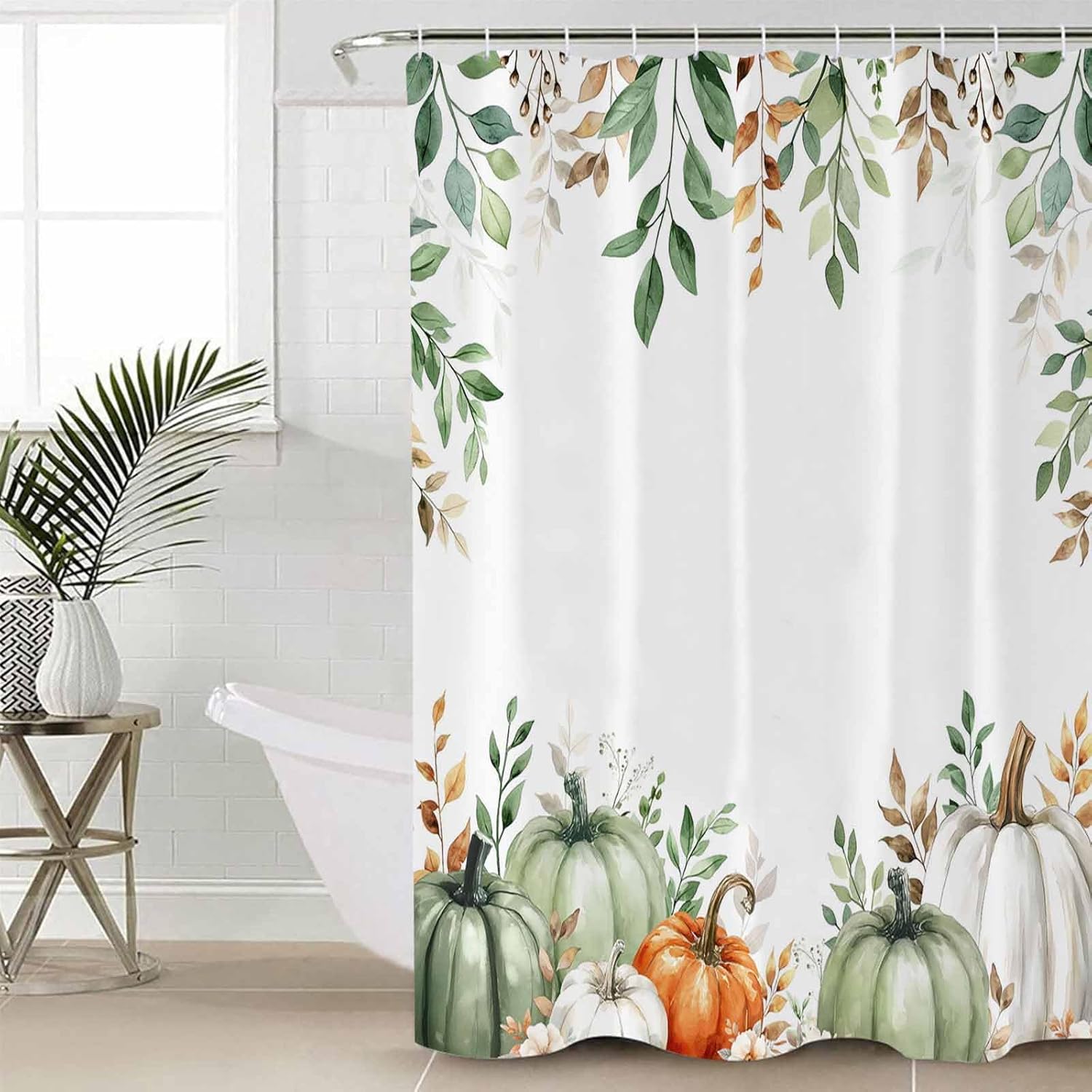 ZOE GARDEN Thanksgiving Pumpkin Bathroom Set
