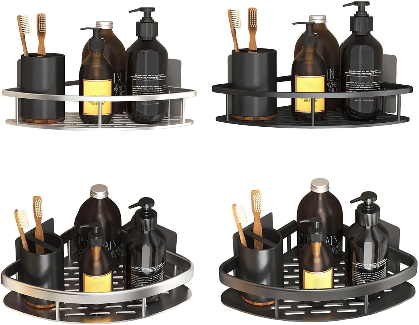 OCUhome Shower Caddy Organizer Adhesive Shelf