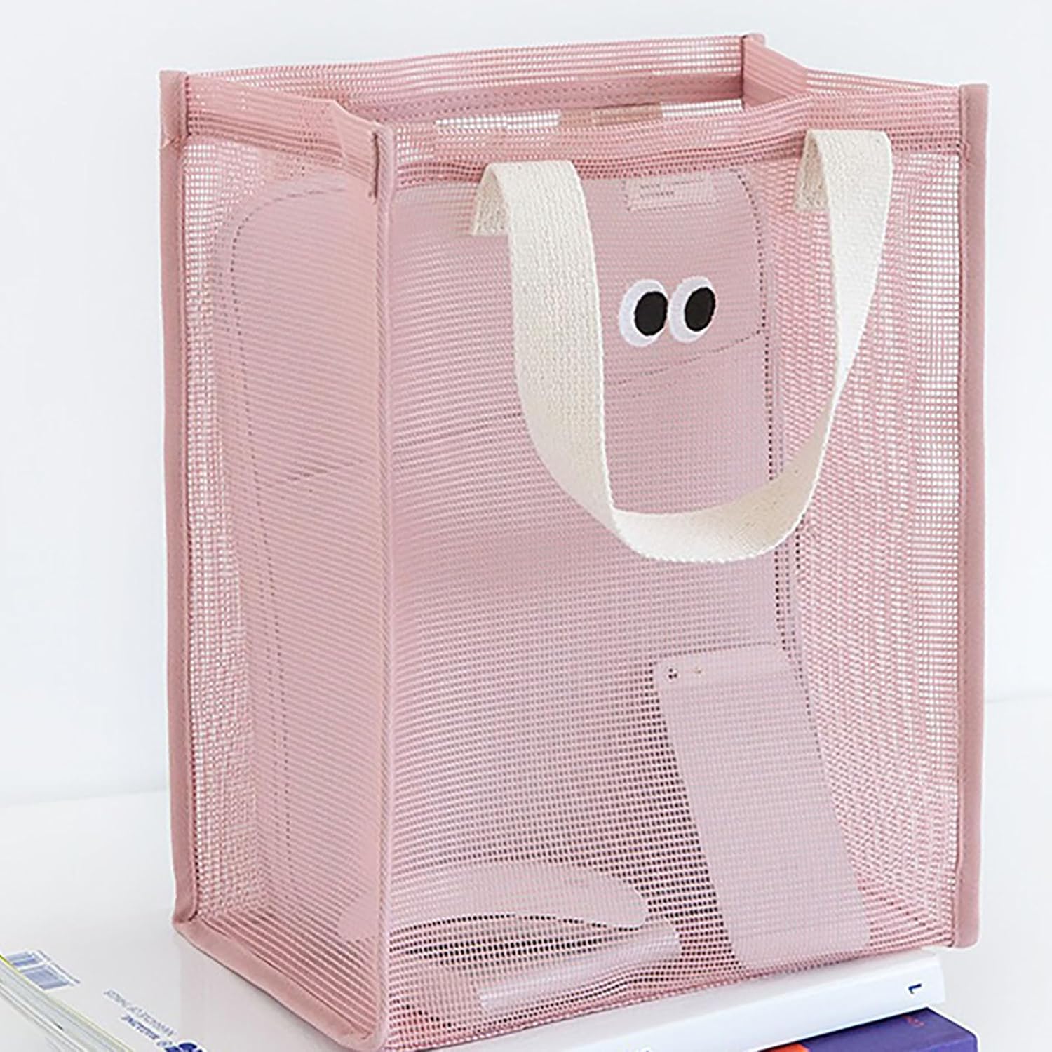 Uplory Collapsible Shower Caddy with Double Layer Mesh