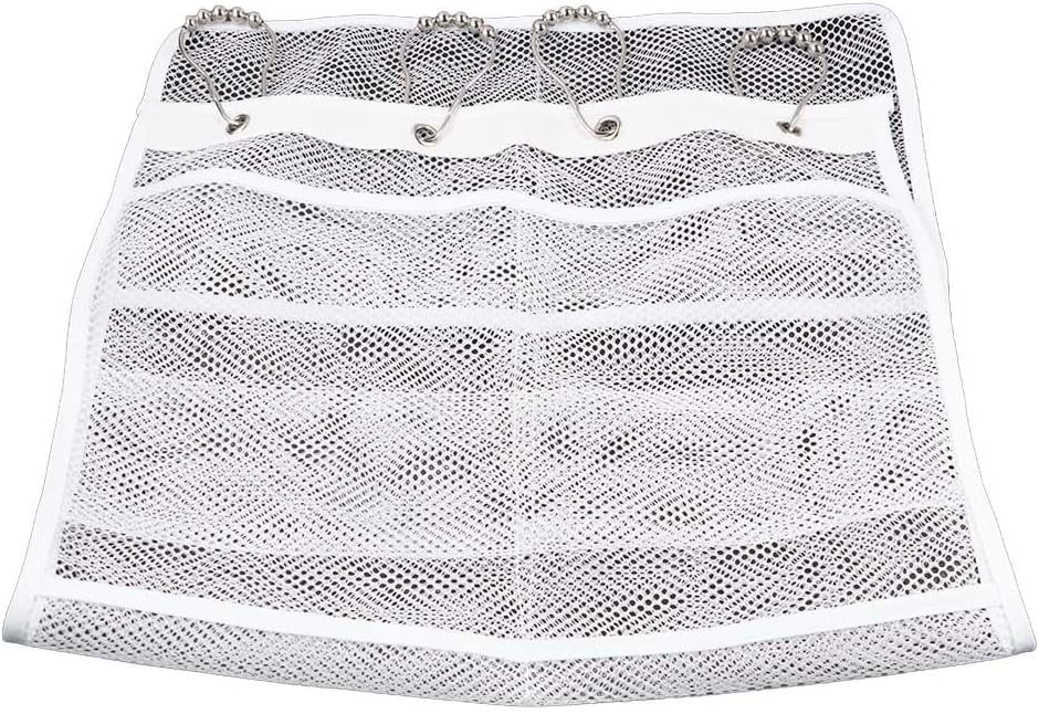 Vctitil Hanging Mesh Pockets for Bathroom Storage
