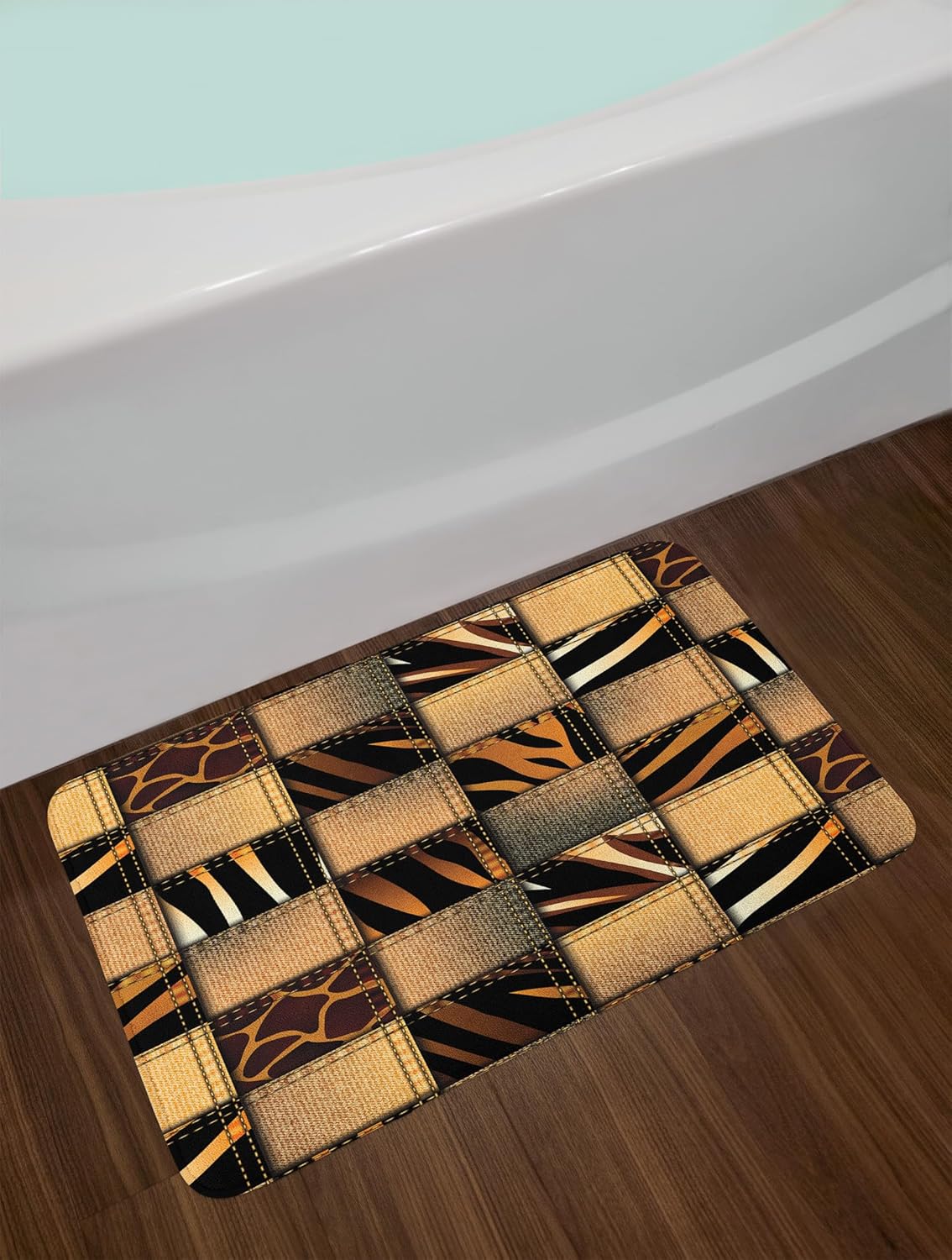 Ambesonne Savannah Bath Mat Plush Non-Slip 302 x 20