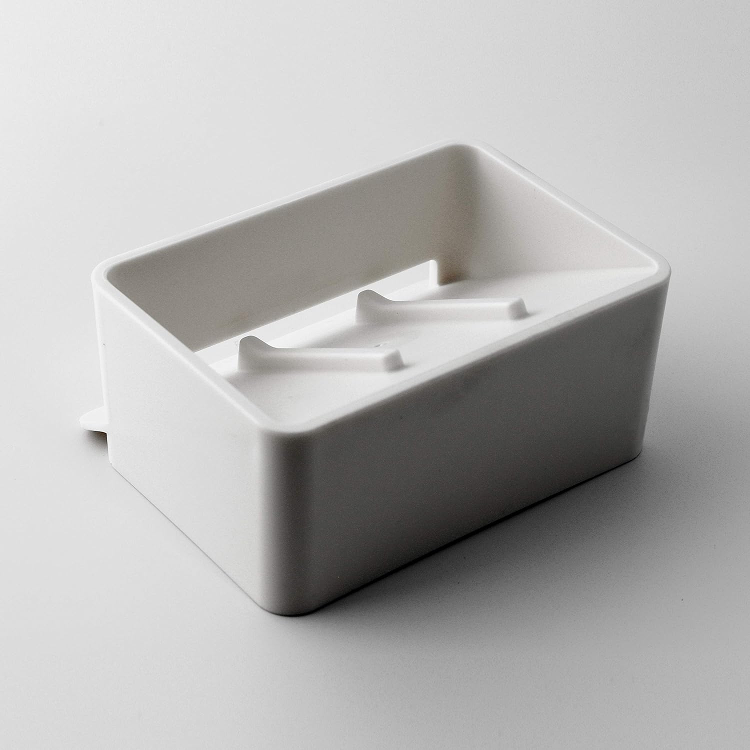Soap Mate Slanted Soap Dish with Self-Draining and Drying Fast
