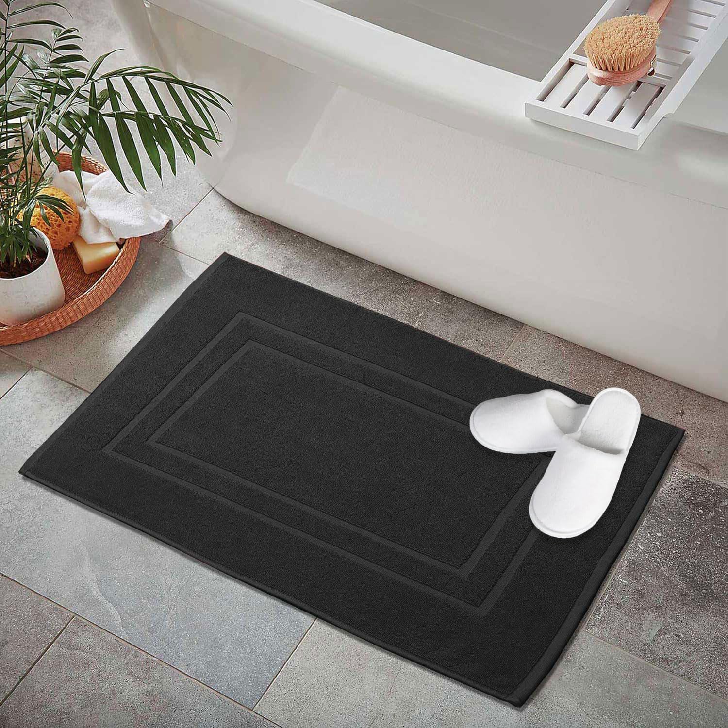 GOLD TEXTILES Premium Bath Mat Set - 2 Pack