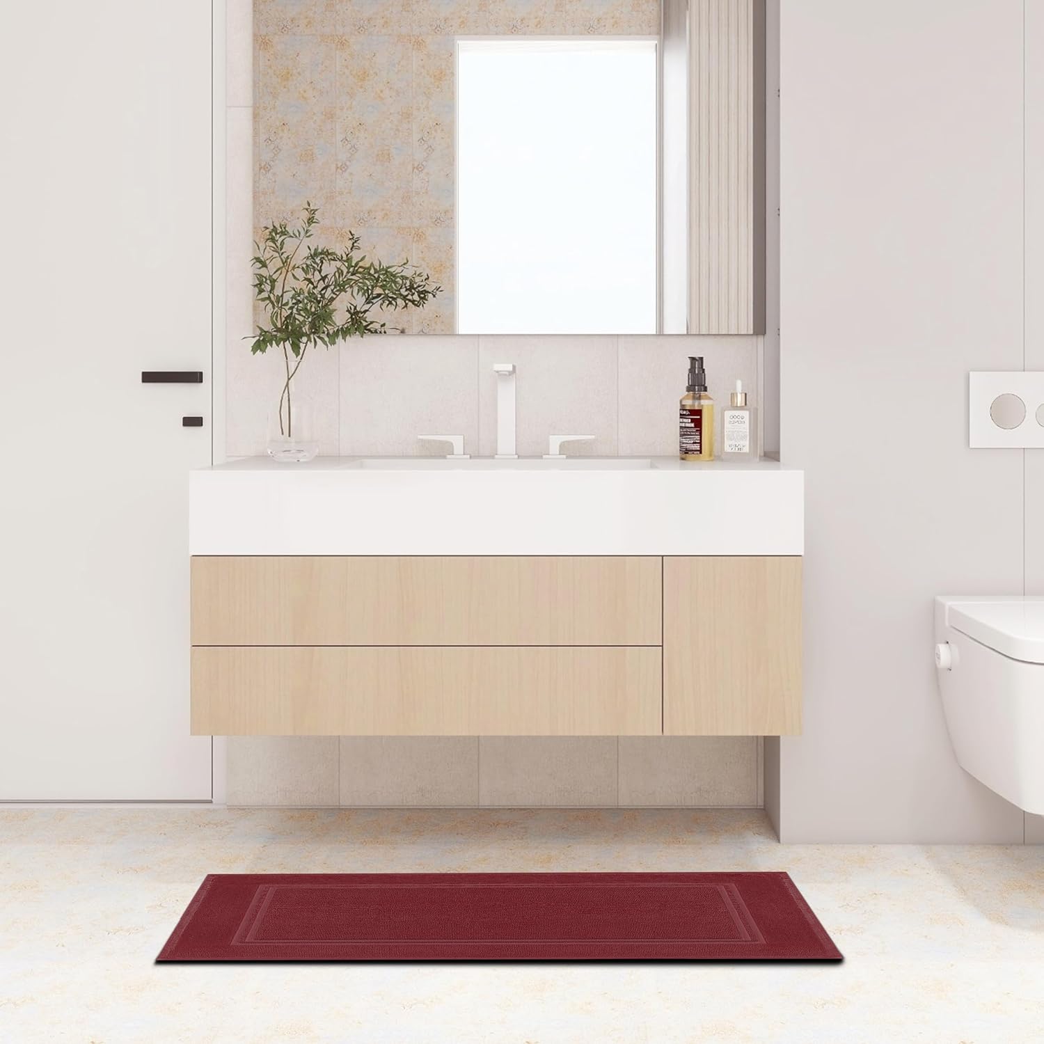 Tens Towels Pack of 2 Bath Mats 20x32 Inches