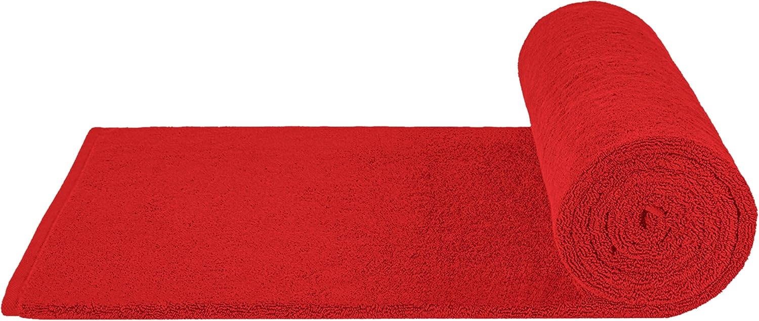 Cotton Paradise 40x80 Red Oversized Bath Sheet