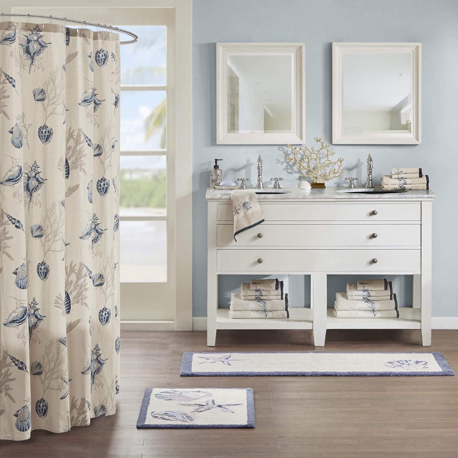 Madison Park Bayside Cotton Tufted Bath Mat 21X34