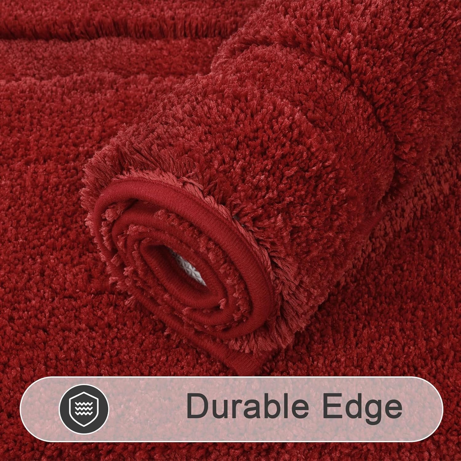 SHACOS 3 Piece Bathroom Rug Set with Non-Slip Mats