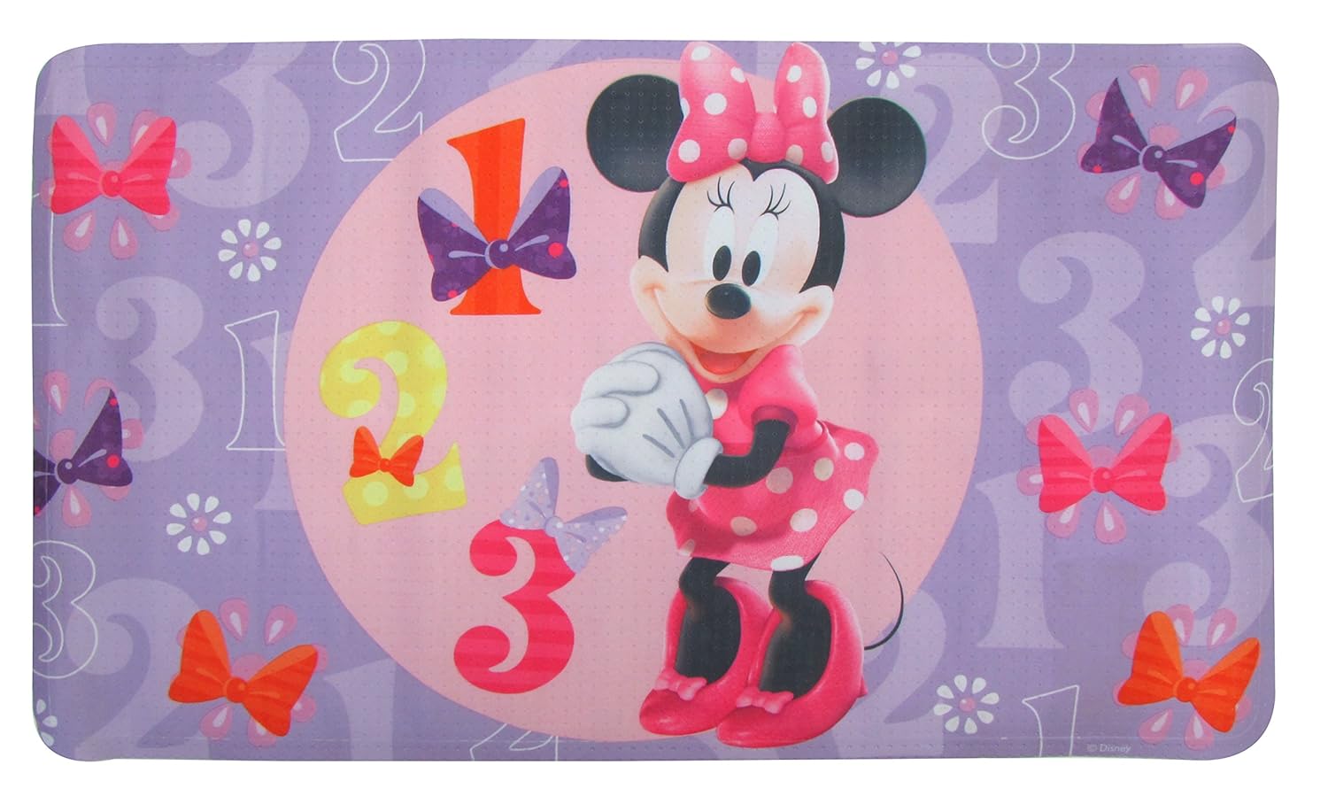 Disney Minnie Mouse Bowtique Pink Bath Mat