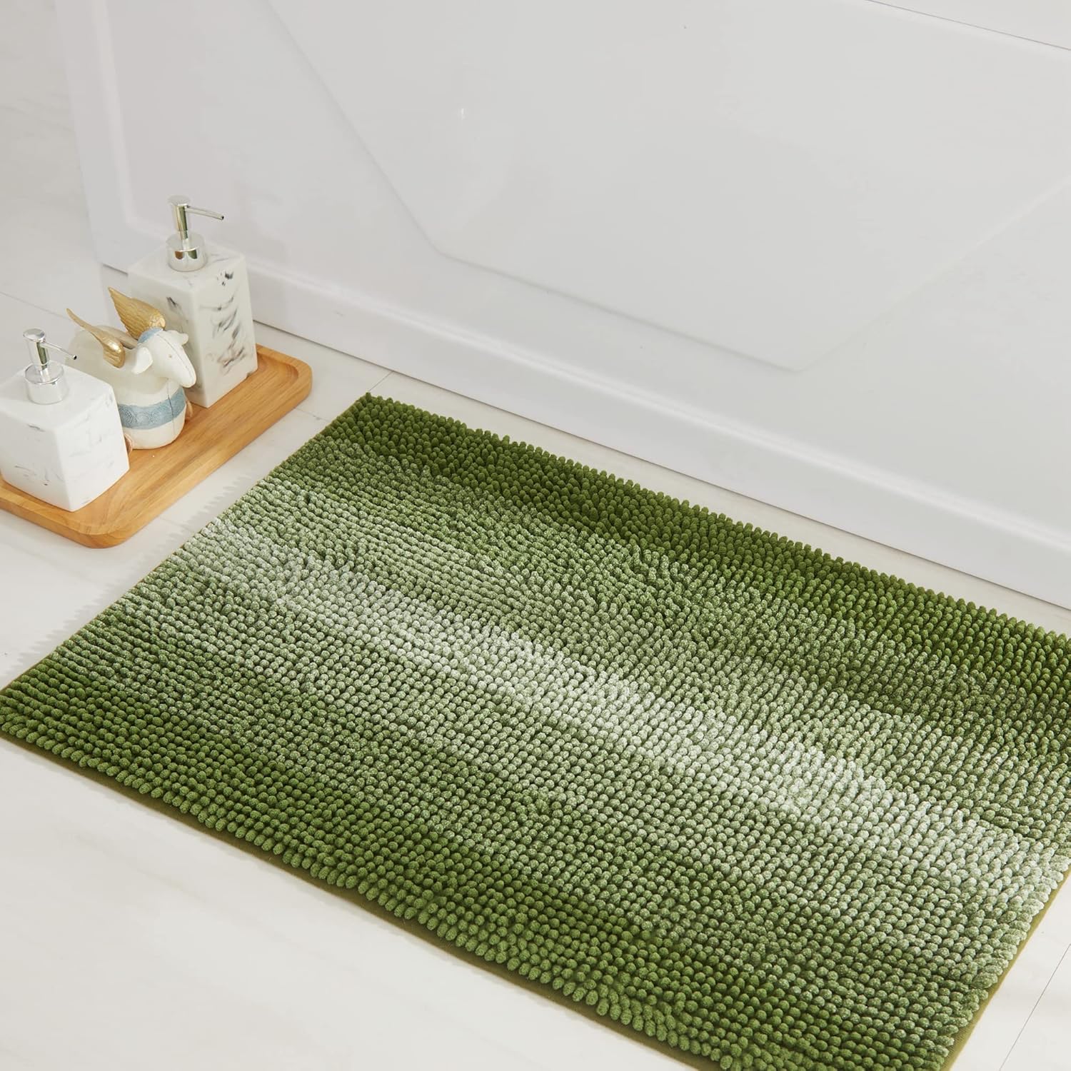 COSY HOMEER 28x18 Inch Bath Rug Extra Soft Non Slip