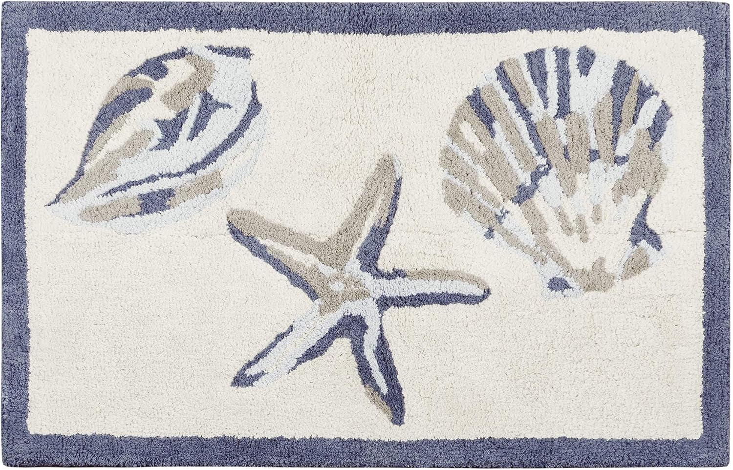 Madison Park Bayside Cotton Tufted Bath Mat 21X34
