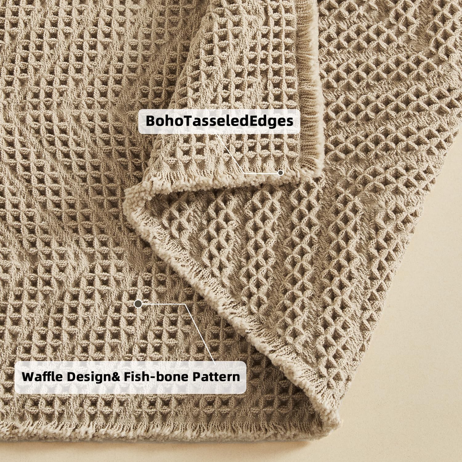 BULULOM Boho Bath Mat - Ultra Soft Non Slip Quick Dry 18x30 Inch