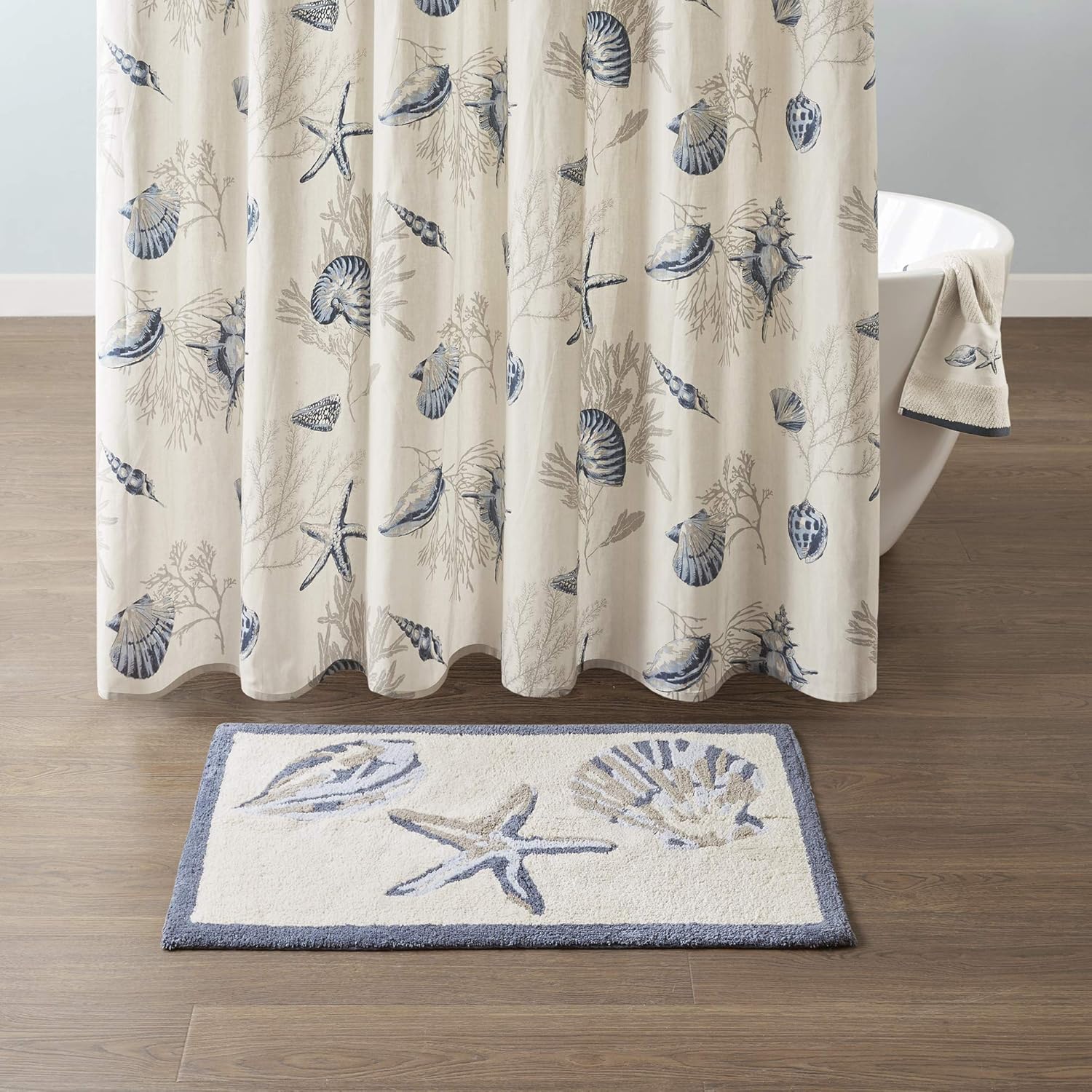 Madison Park Bayside Cotton Tufted Bath Mat 21X34