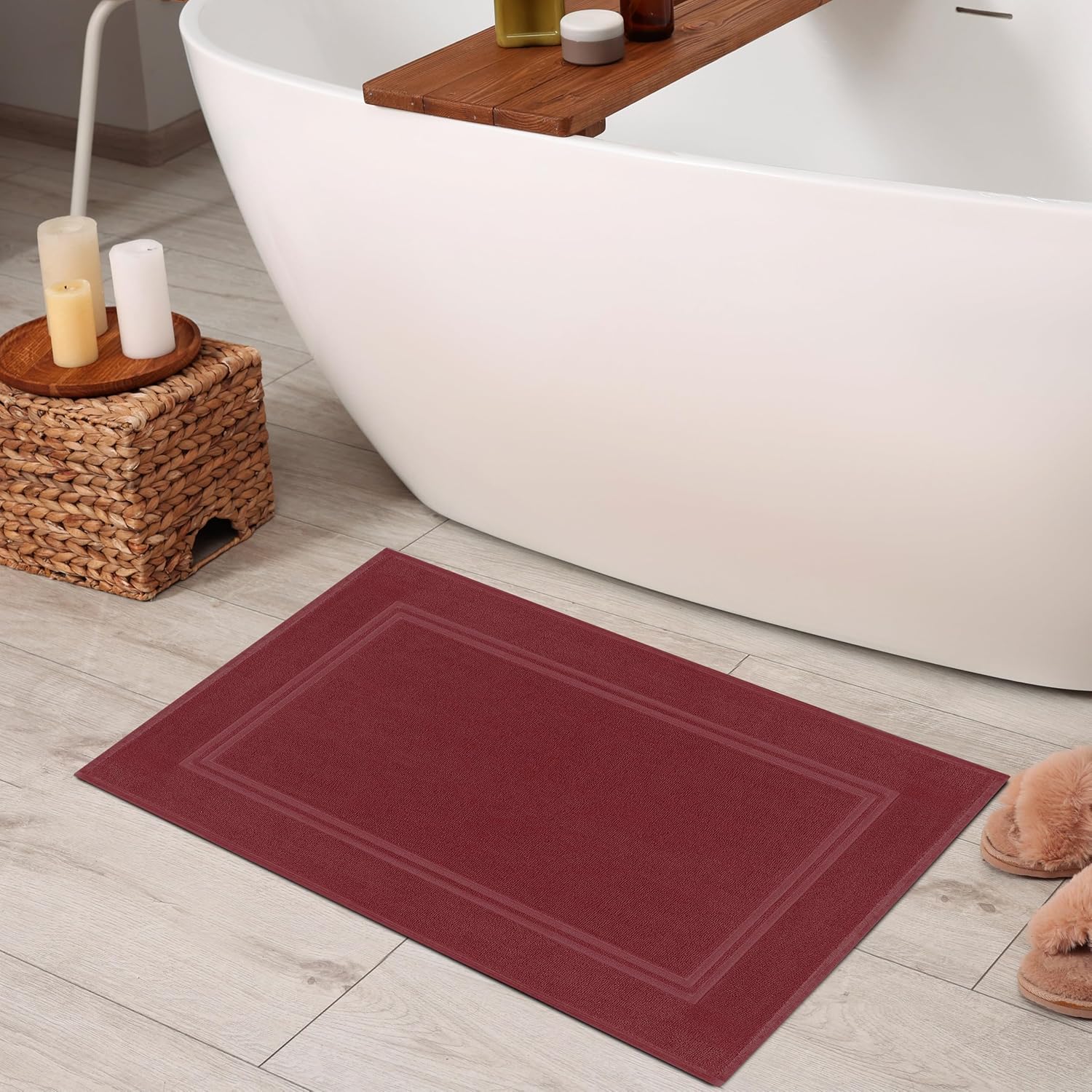 Tens Towels Pack of 2 Bath Mats 20x32 Inches