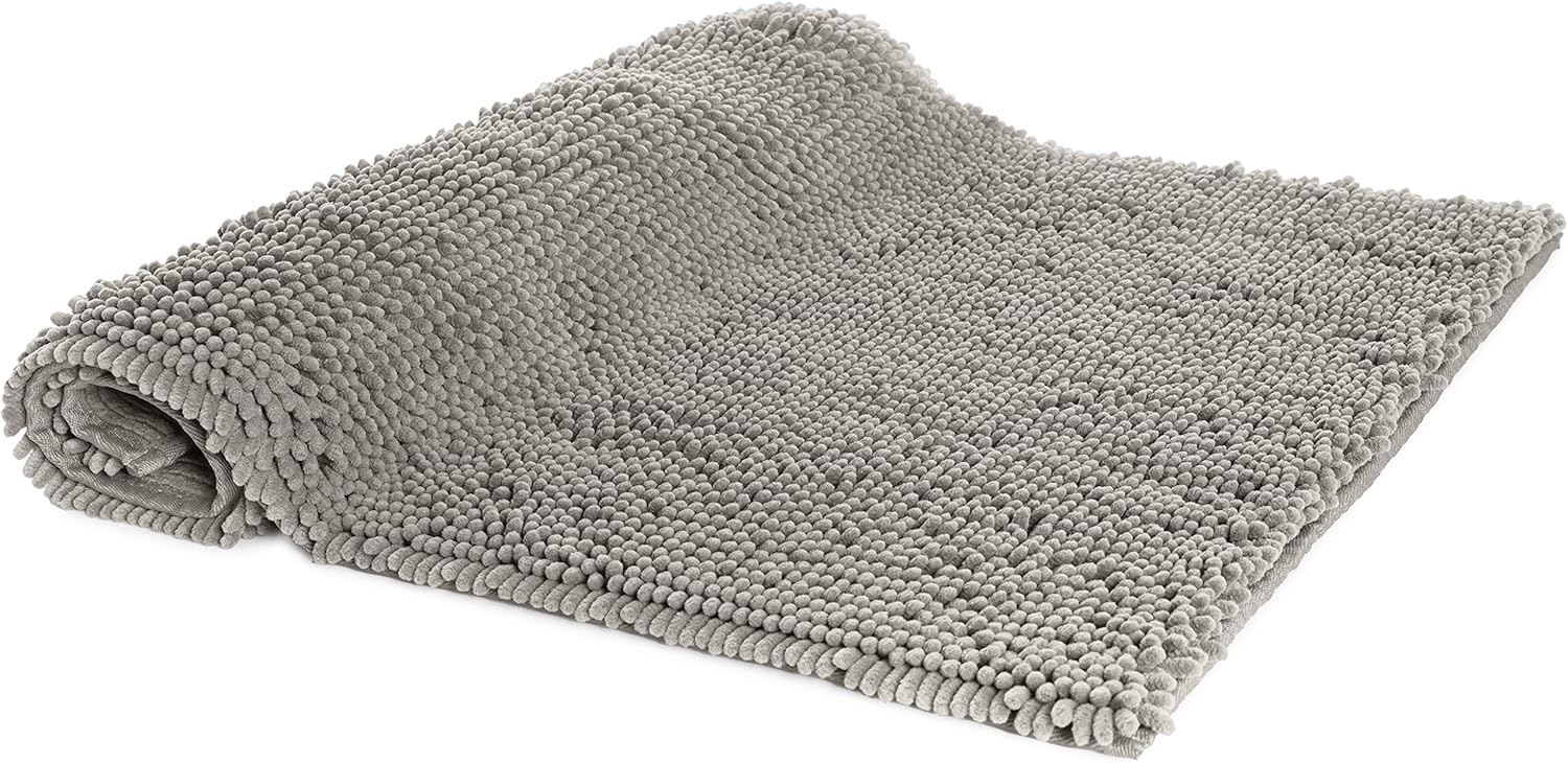 Amazon Basics Shag Bath Rug 21x34 Non Slip