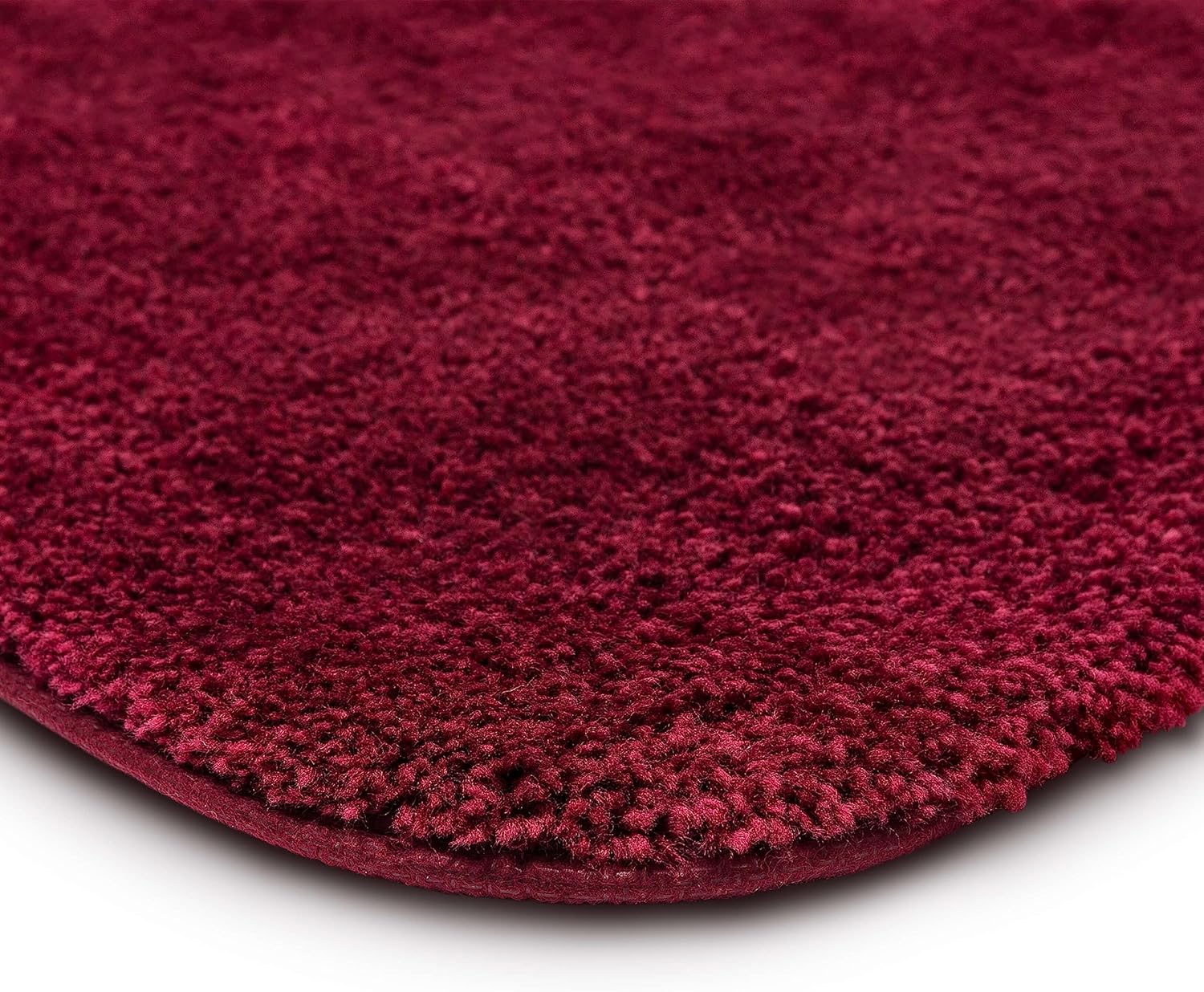 Mohawk Home Goliath Bath Mat 20 x 24 Contour Burgundy