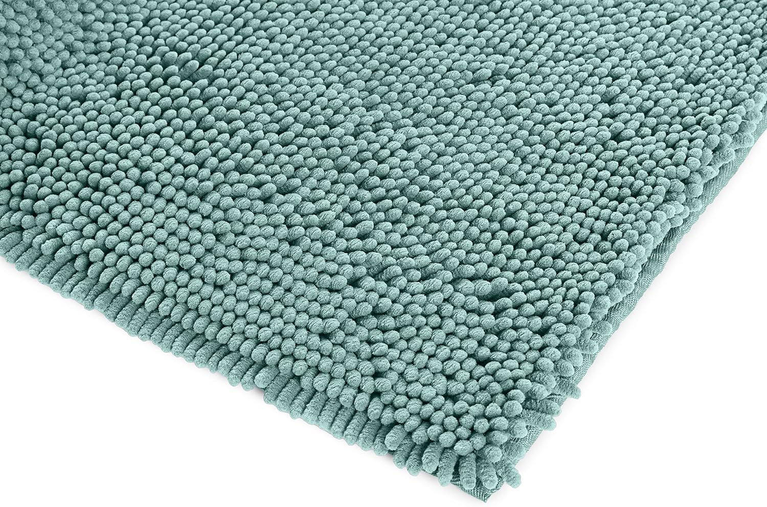 Amazon Basics Seafoam Green Bath Rug 21x34