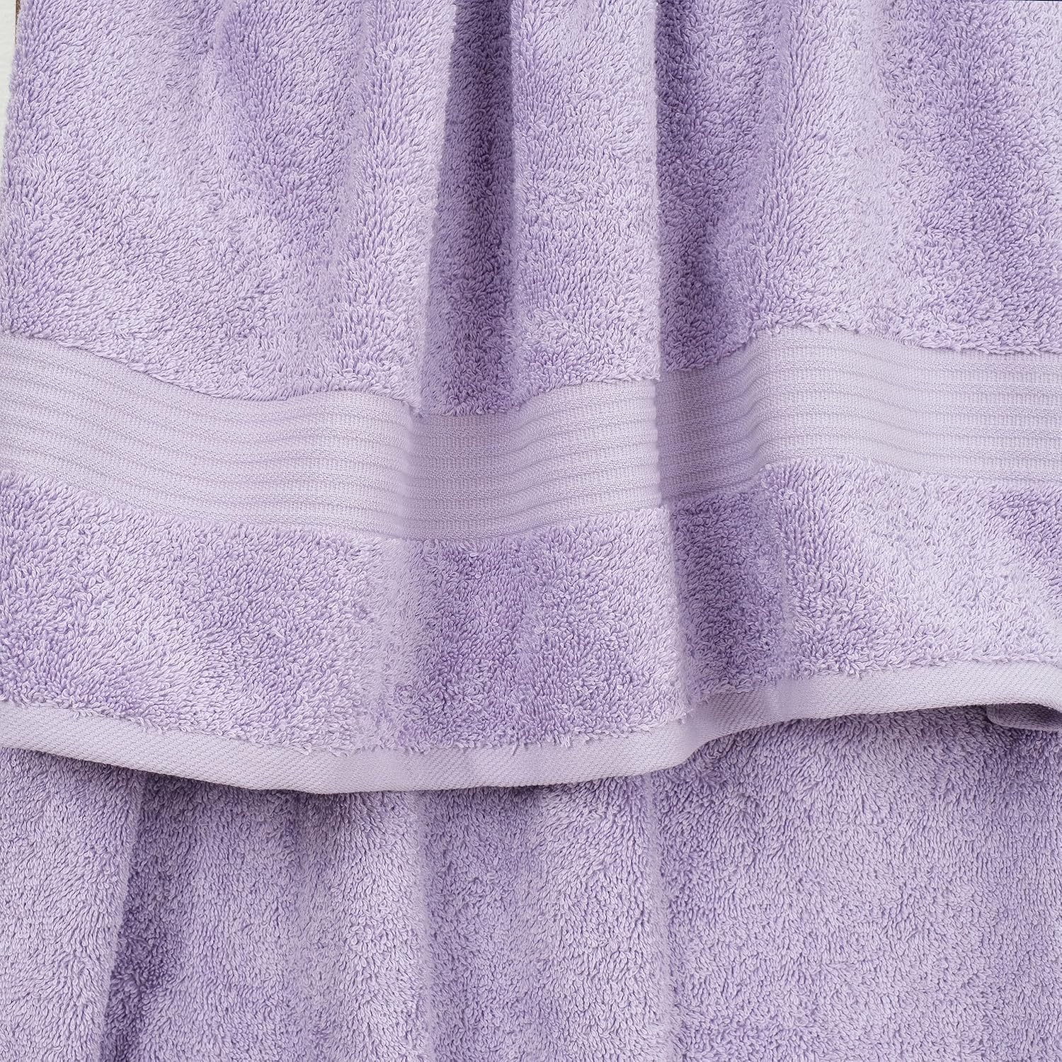 Cotton Paradise 6 Piece Lilac Towel Set 1